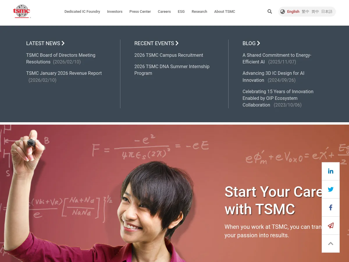 TSMC Screenshot