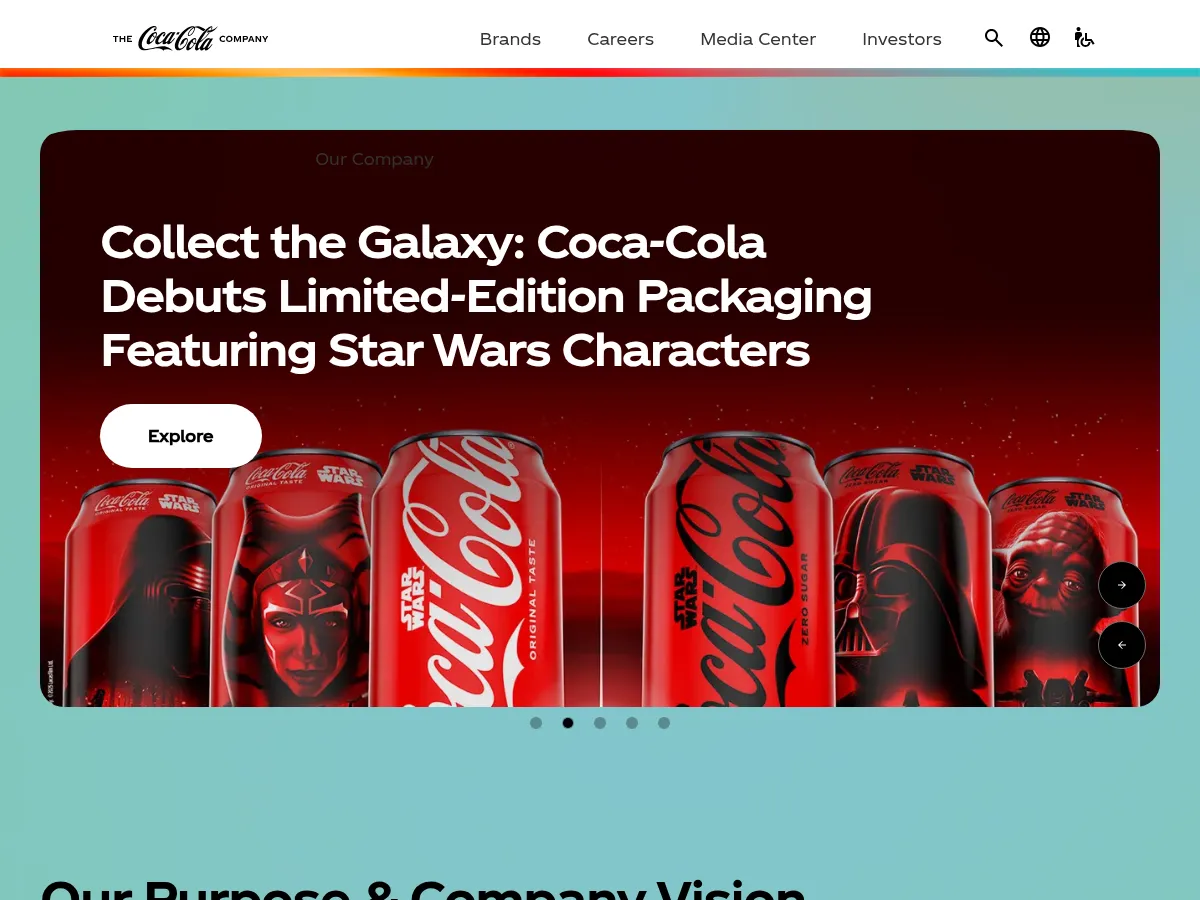 Coca-Cola Screenshot