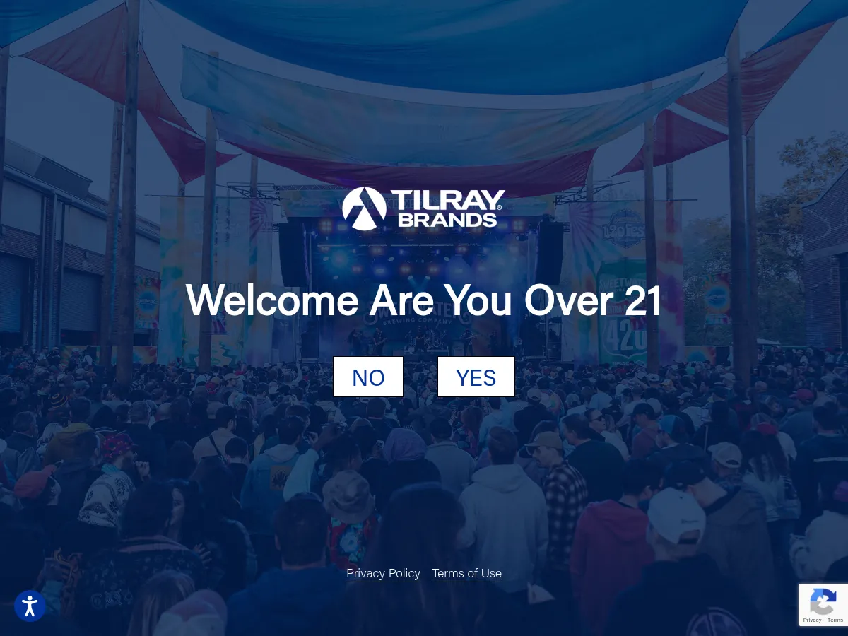 Tilray Brands Screenshot