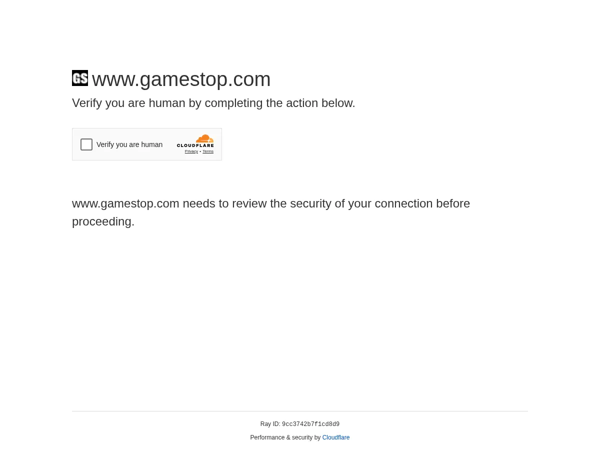 GameStop Screenshot