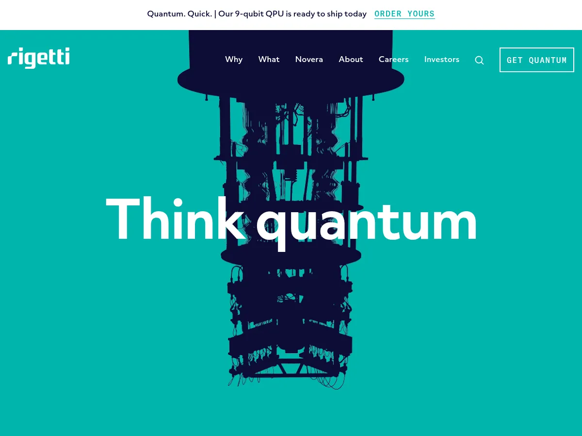 Rigetti Computing Screenshot