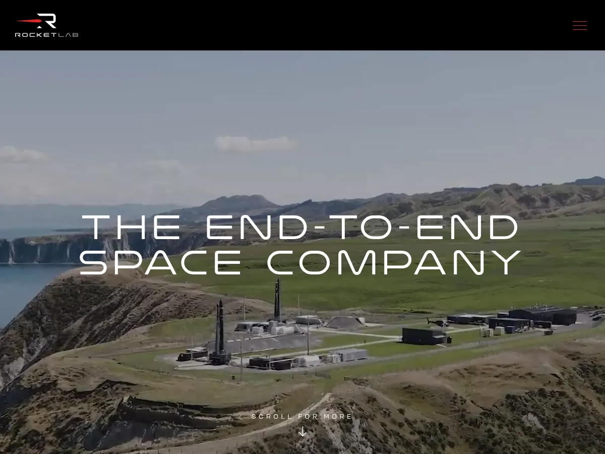 Rocket Lab USA Screenshot