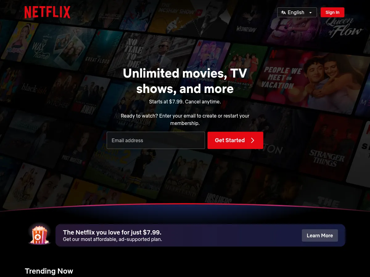 Netflix Screenshot