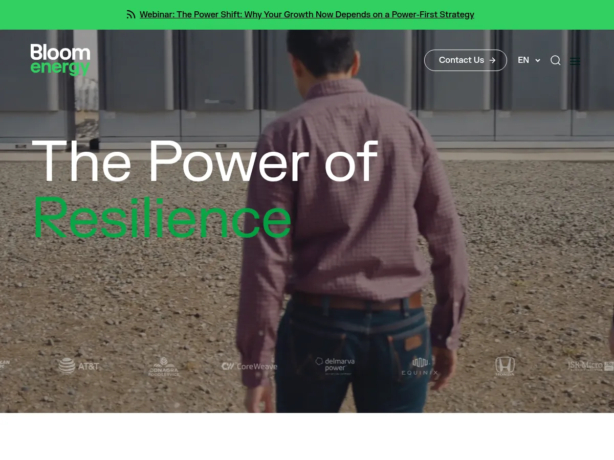 Bloom Energy Screenshot