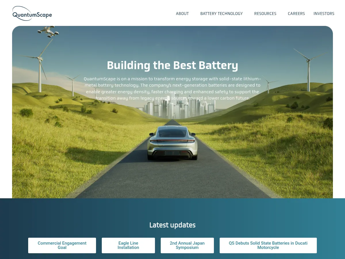 QuantumScape Screenshot