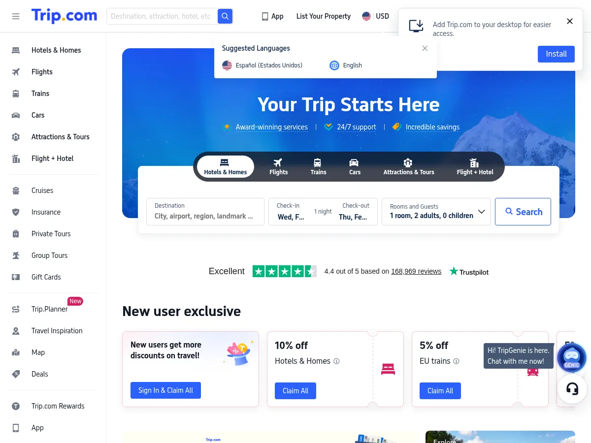 Trip.com Group Screenshot