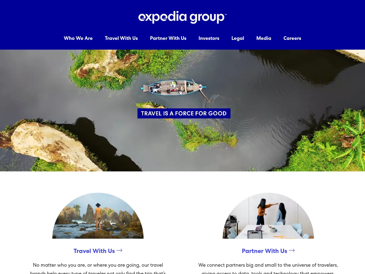 Expedia Group Screenshot