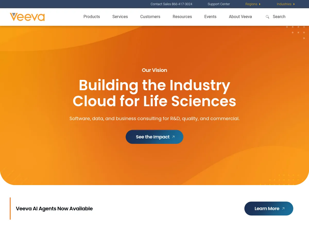 Veeva Systems Screenshot