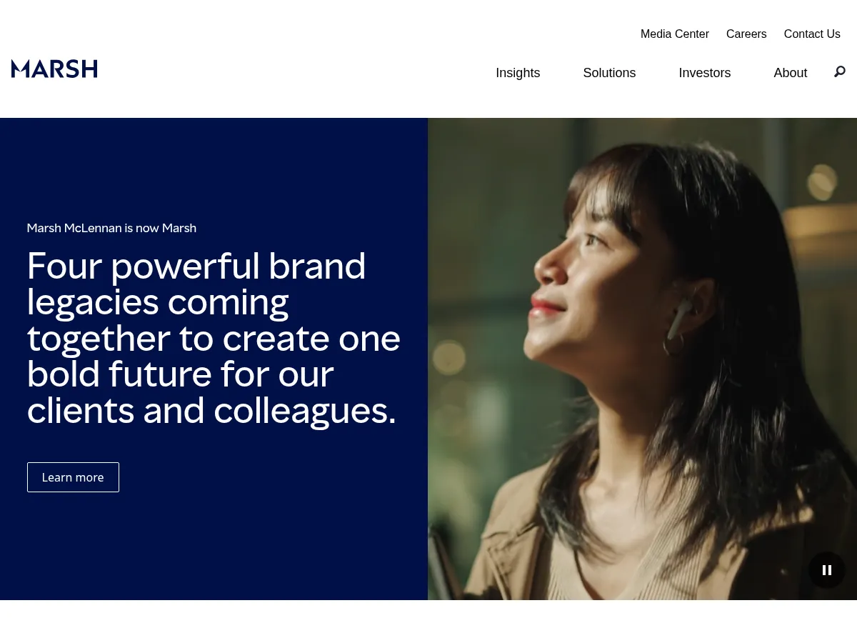 Marsh McLennan Screenshot