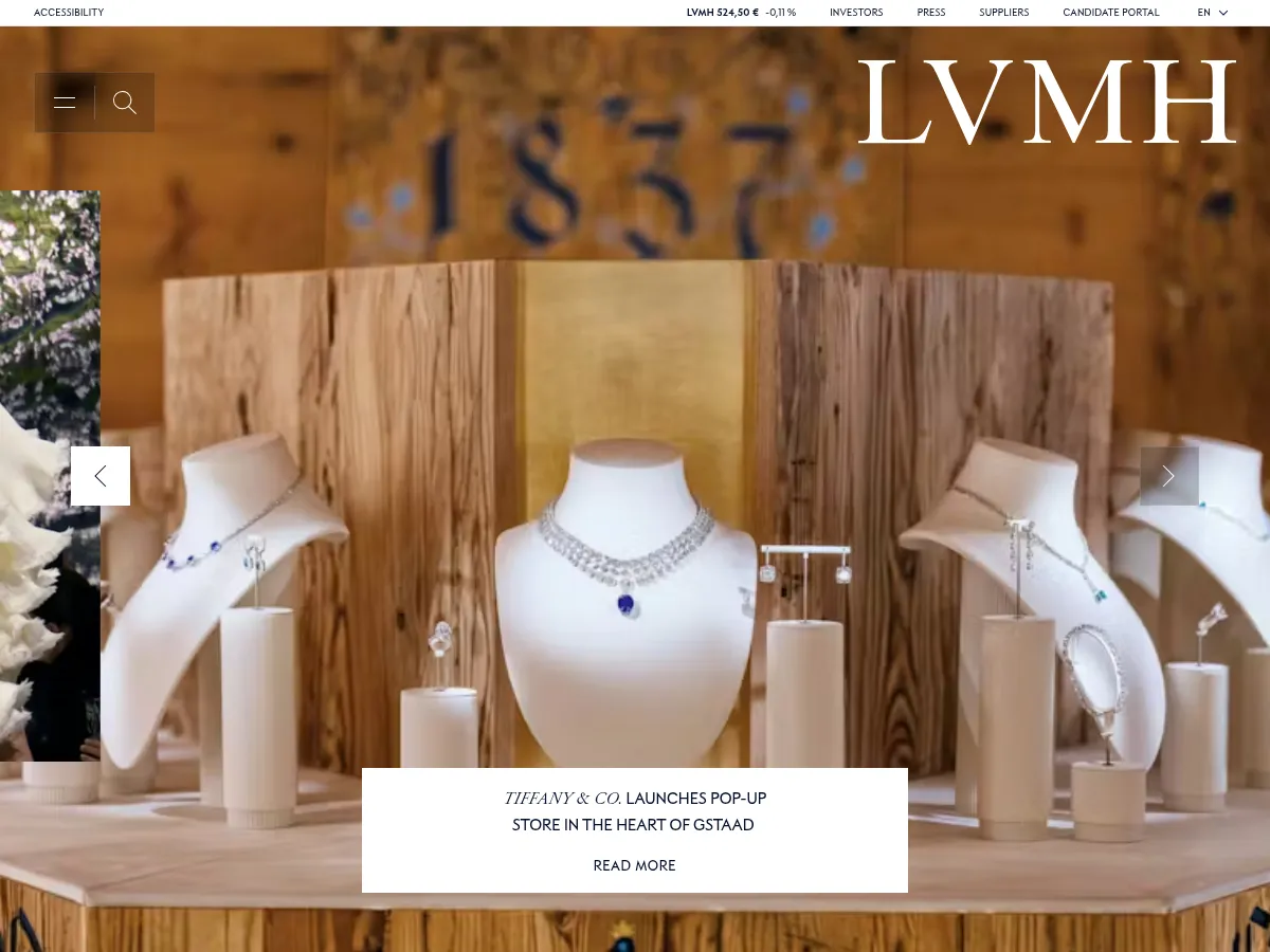 LVMH Screenshot