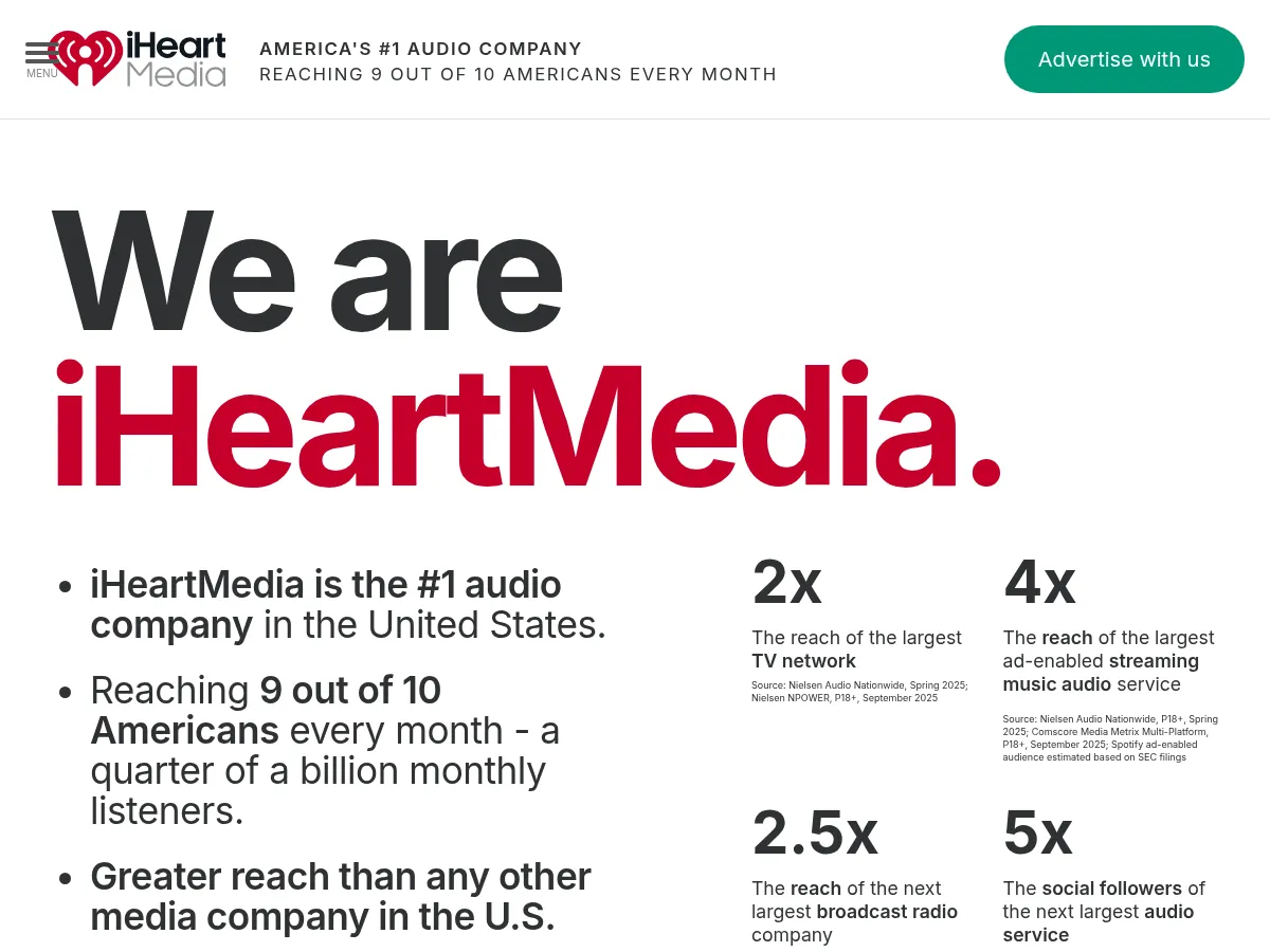 iHeartMedia Screenshot