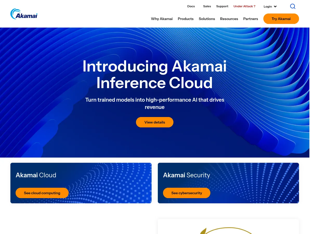 Akamai Technologies Screenshot