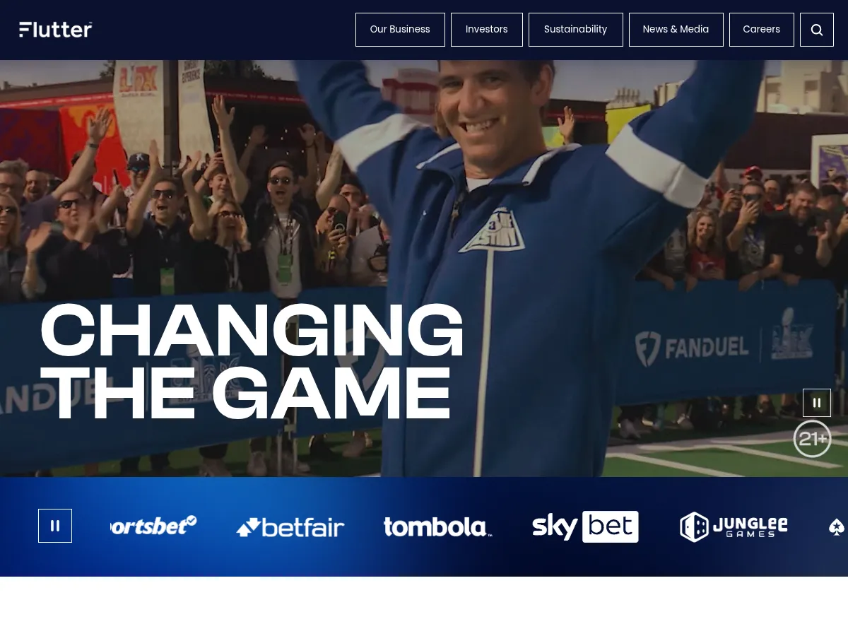 Flutter Entertainment Screenshot