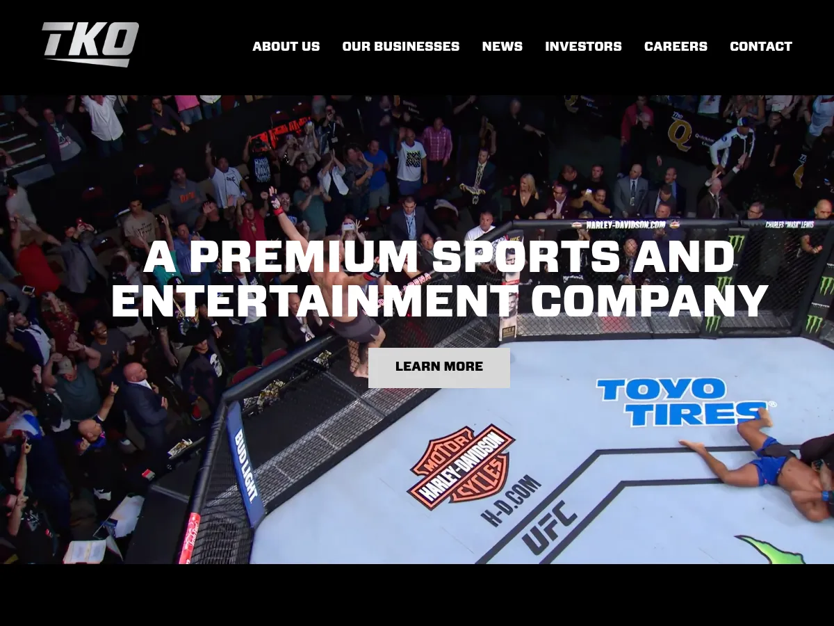 TKO Group Holdings Screenshot