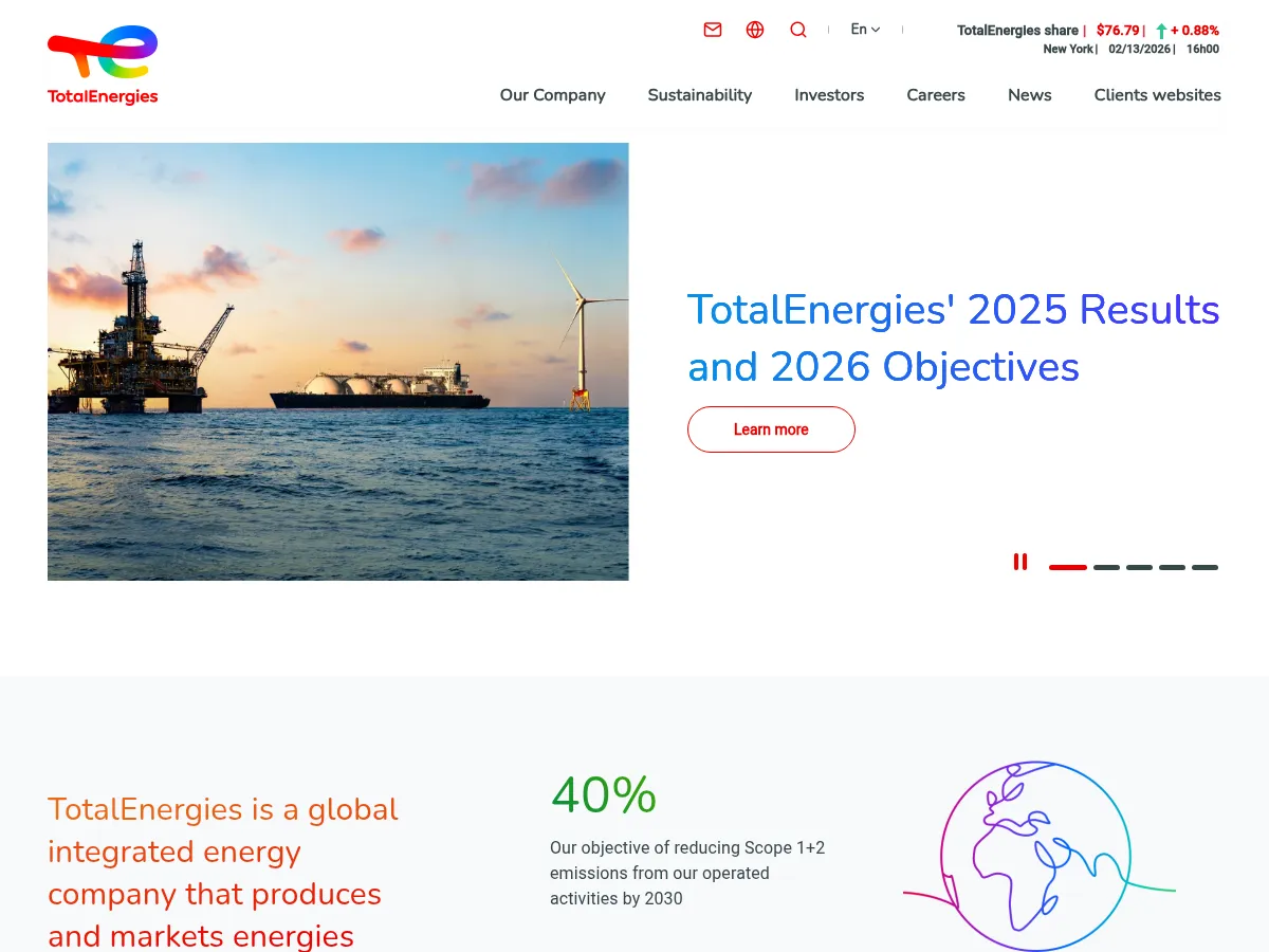 TotalEnergies Screenshot