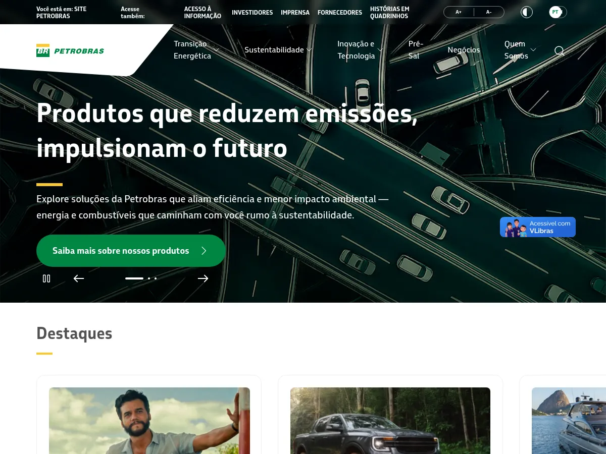 Petrobras Screenshot