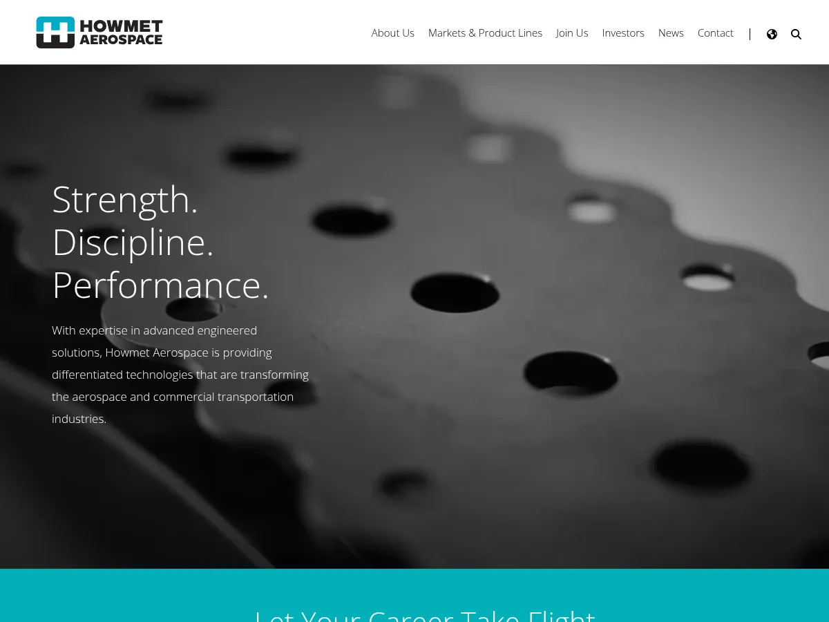 Howmet Aerospace Screenshot