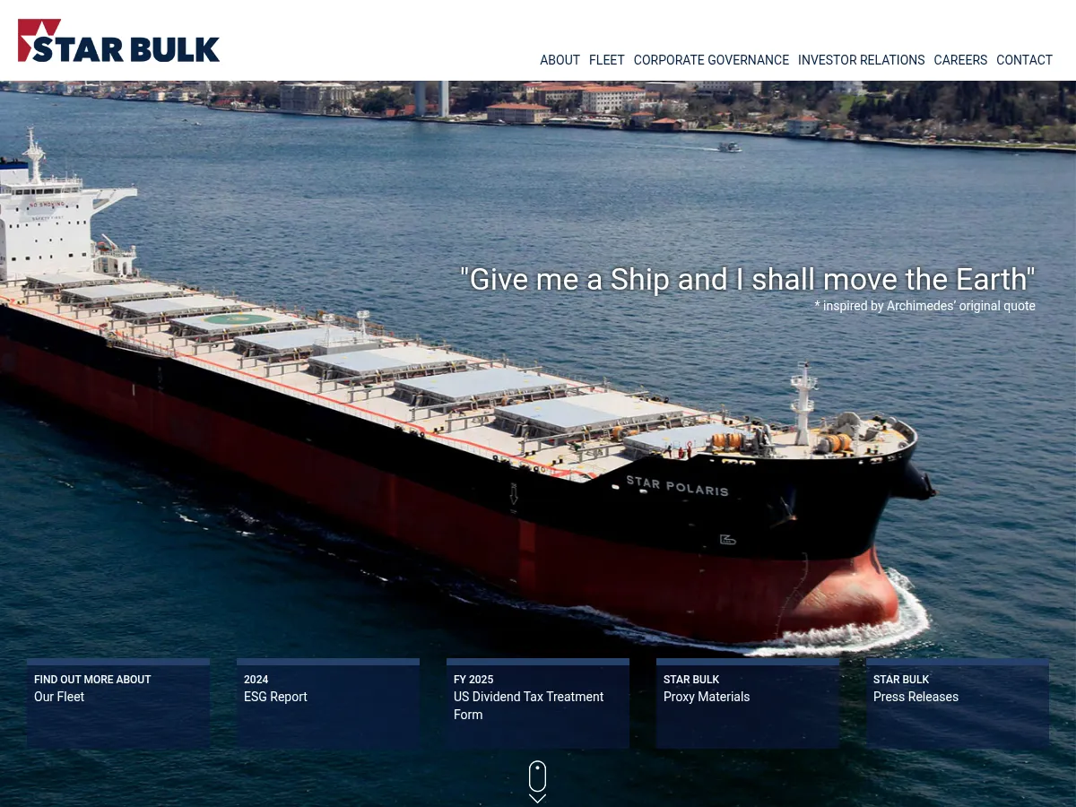 Star Bulk Carriers Screenshot