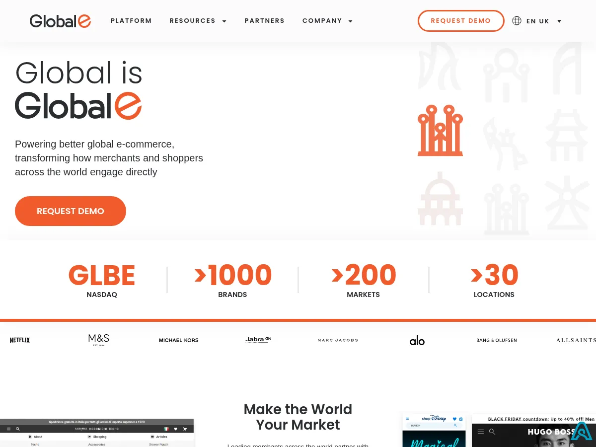 Global-e Online Screenshot