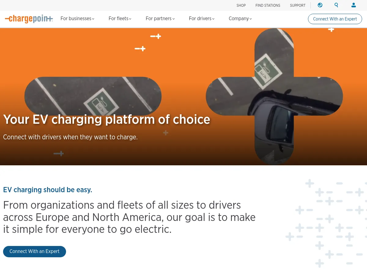 ChargePoint Holdings Screenshot
