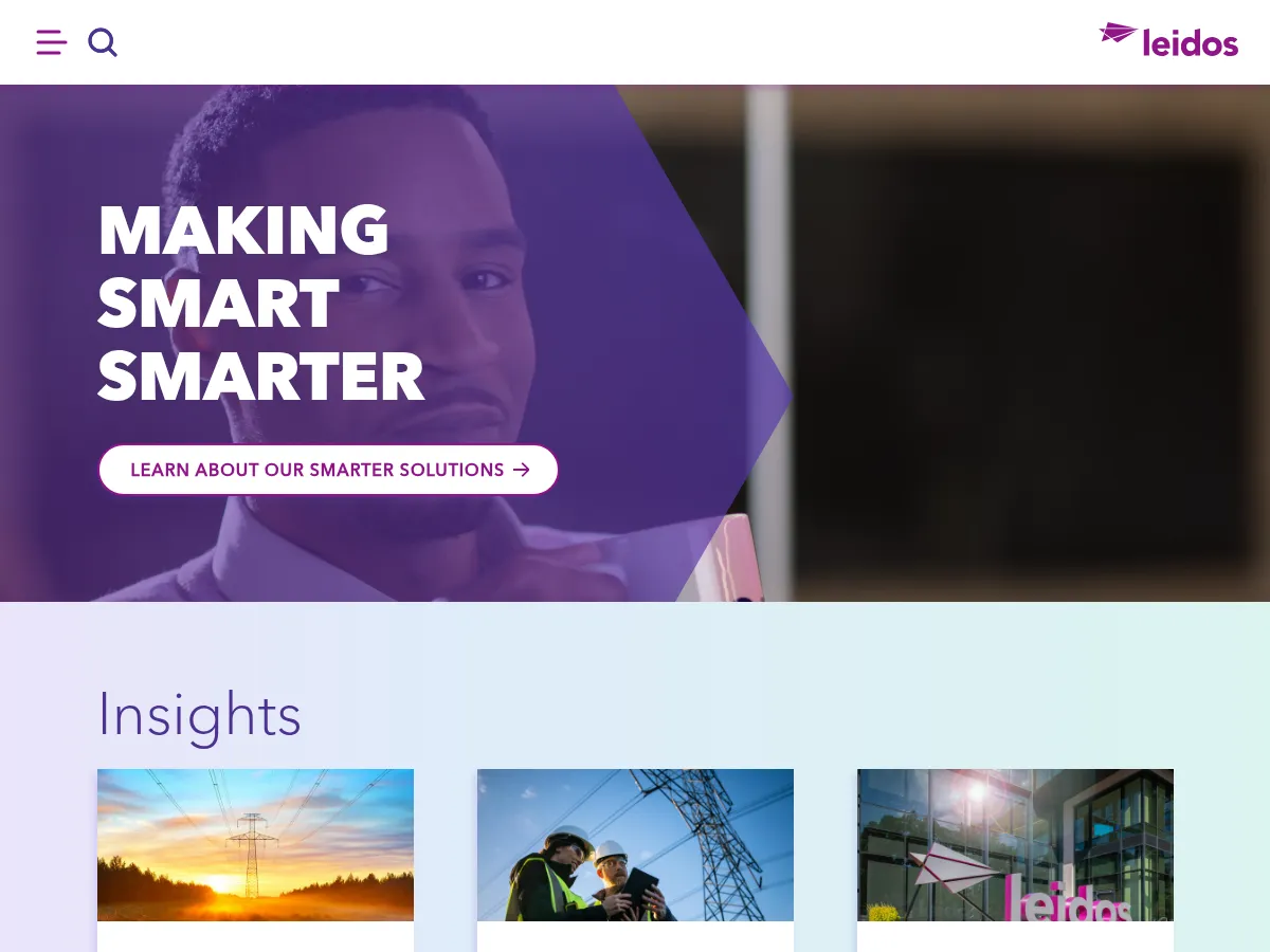 Leidos Holdings Screenshot