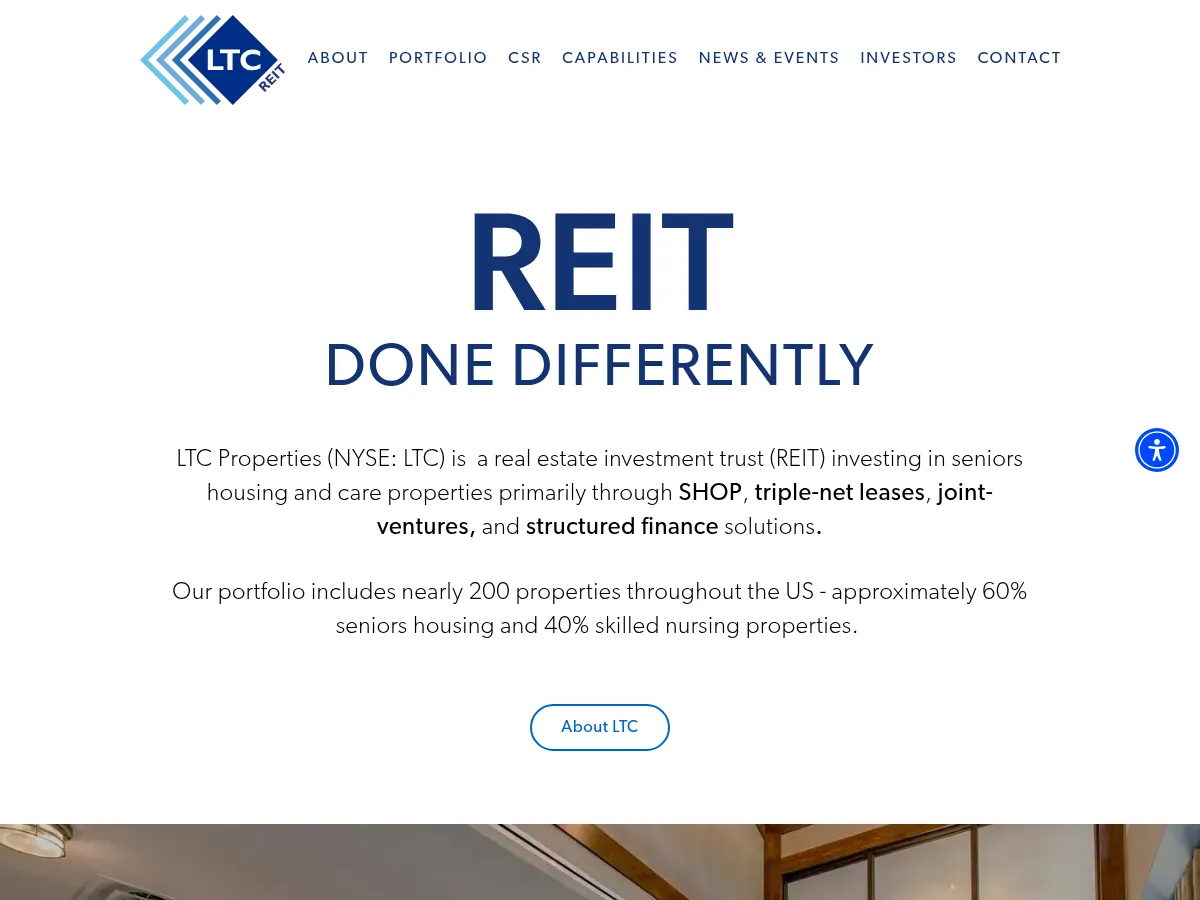 LTC Properties Screenshot