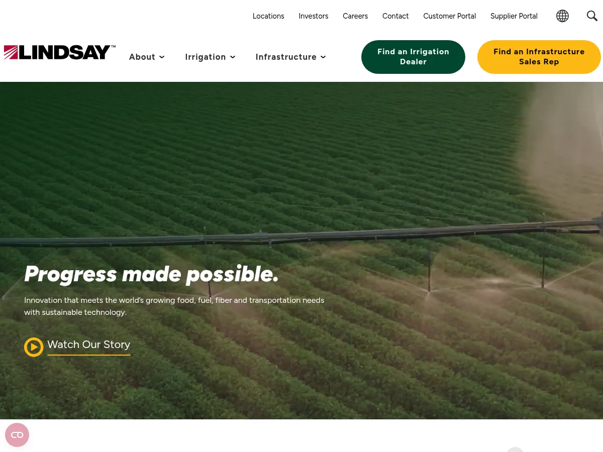 Lindsay Corporation Screenshot